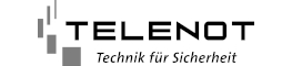 Telenot Logo Technik für Sicherheit