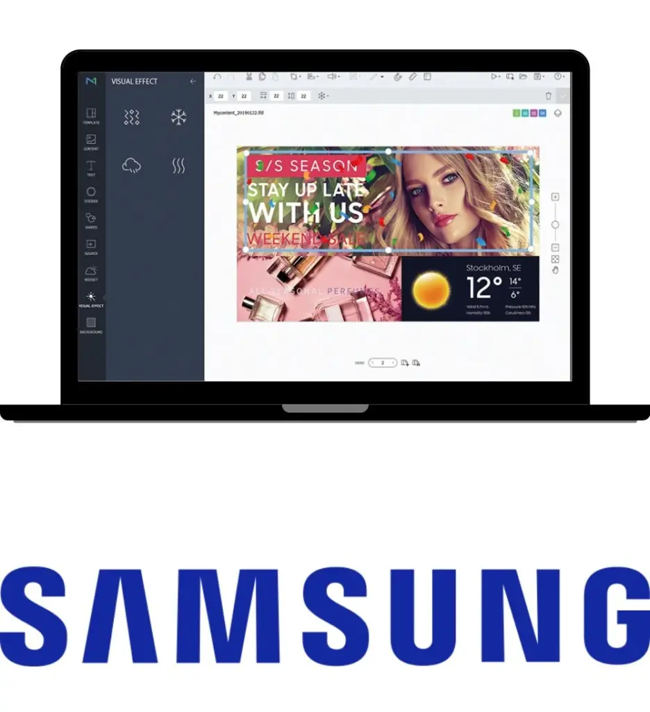 Samsung Magic Info Digital Signage